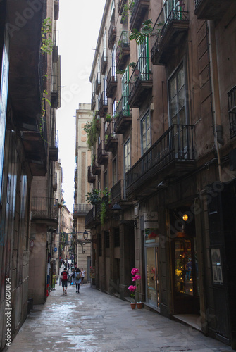 Готически квартал. Барселона, Каталония, Испания.   © pelatophoto