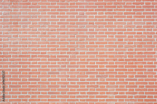 New red bricks wall texture background