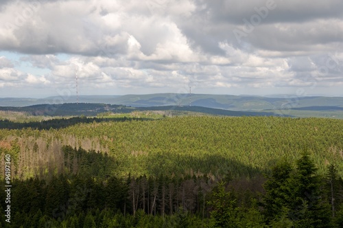 Harz mountains in northern Germany
