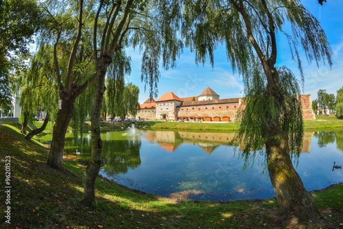 Medieval fortress in Romanian country Transylvania, city of Fagaras