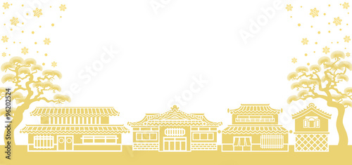 日本の古い街並 Japanese Old-fashioned town