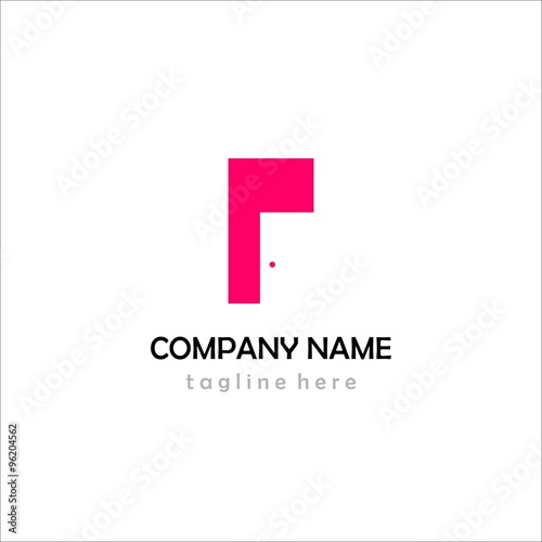 Door vector logo icon