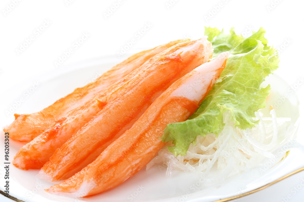 Close up Crab Stick Close up Crab Stick