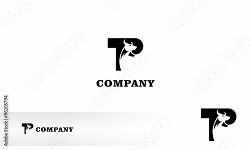 P and bull logo by OriQ