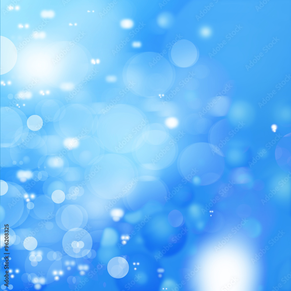 Blue bokeh abstract light background Blue bokeh abstract light background