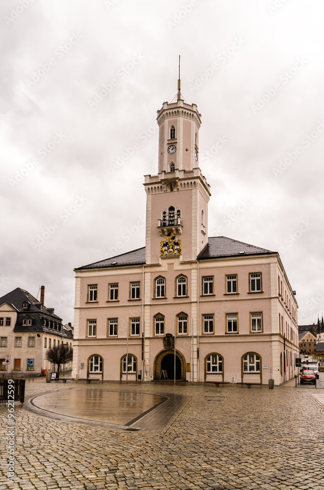 Rathaus in Schneeberg