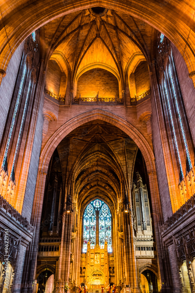 Liverpool Cathedral ceiling
