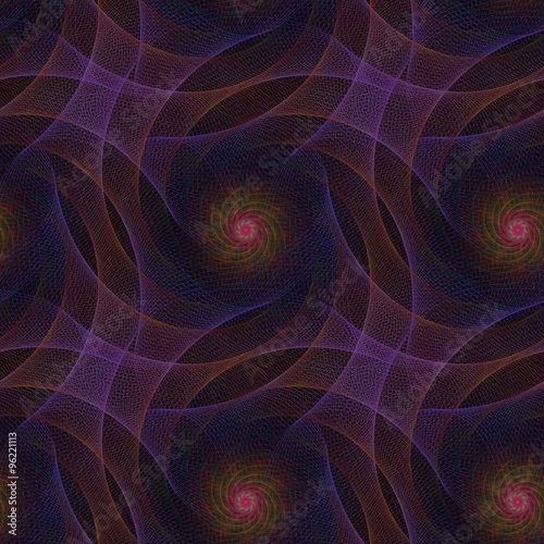 Seamless computer generated fractal pattern