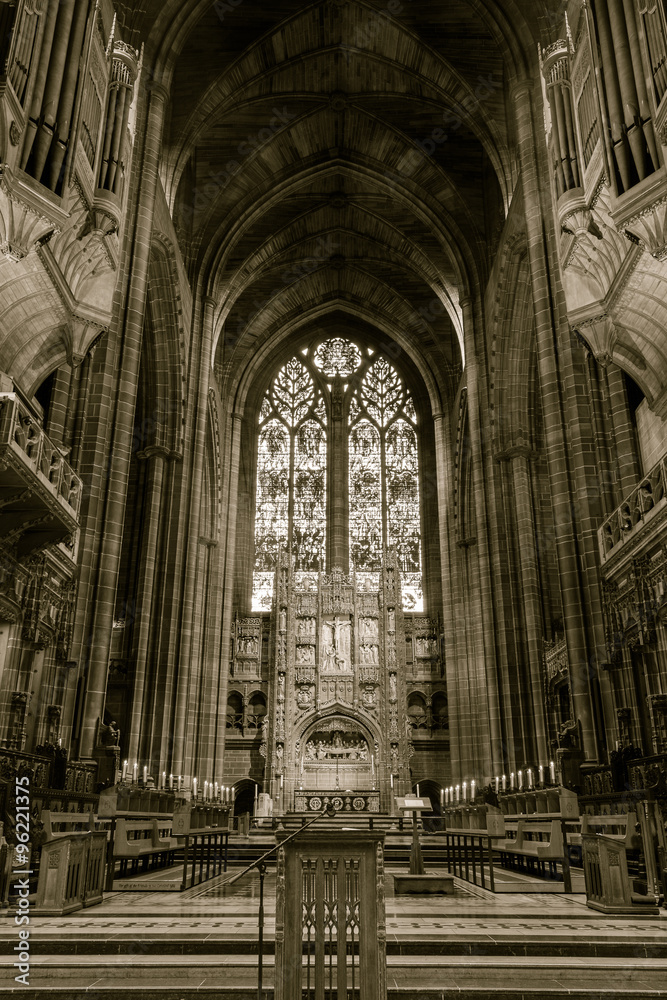 Liverpool Cathedral choir and organs