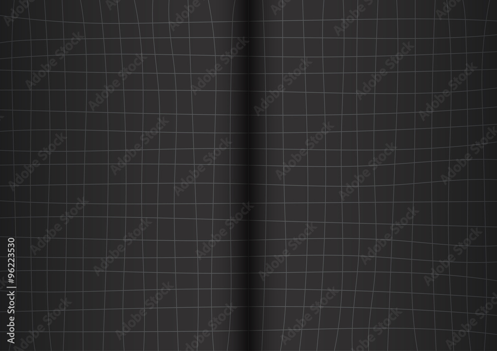Gray Grid Black Background open book Vector illustration Gray Grid Black Background open book Vector illustration