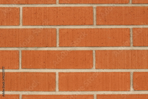 Real red brick wall texture as a background