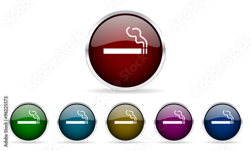 Free Download cigarette vector glossy web icon set - GFXLoad