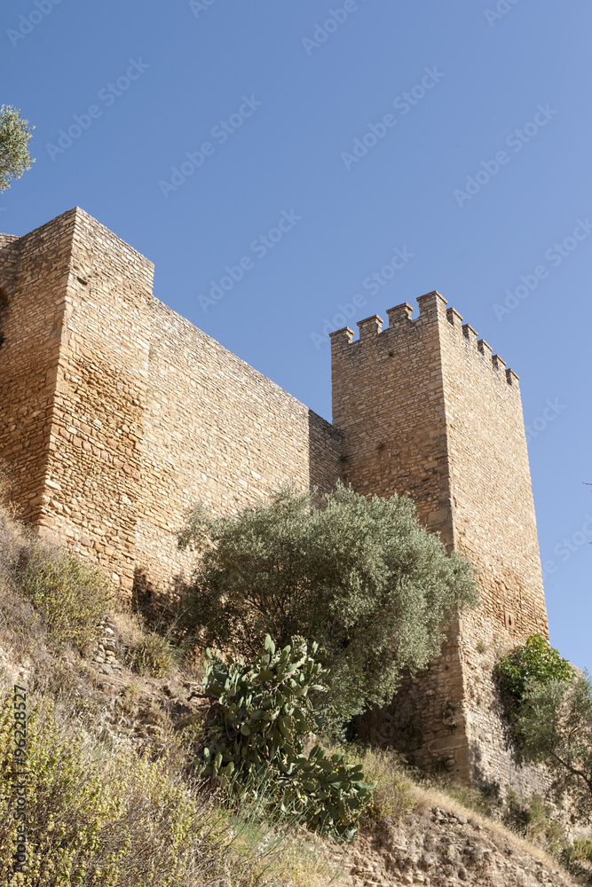 Antigua muralla árabe que rodeaba la ciudad de Ronda, Málaga