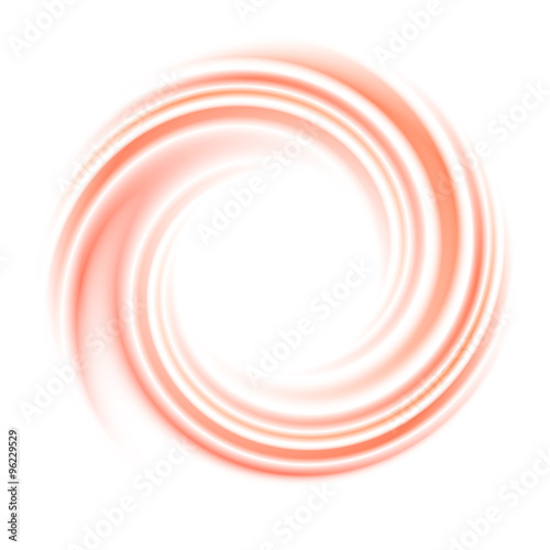 Abstract circle swirl vector background with space for text