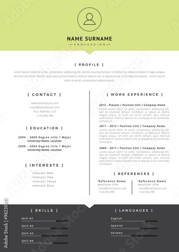 Resume template