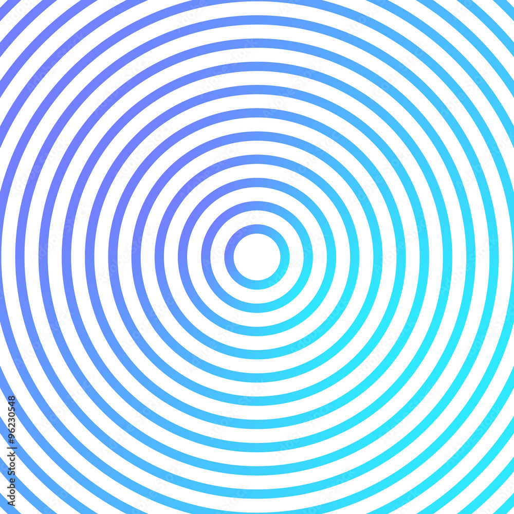 Blue and green metallic background design with concentric circles Blue and green metallic background design with concentric circles