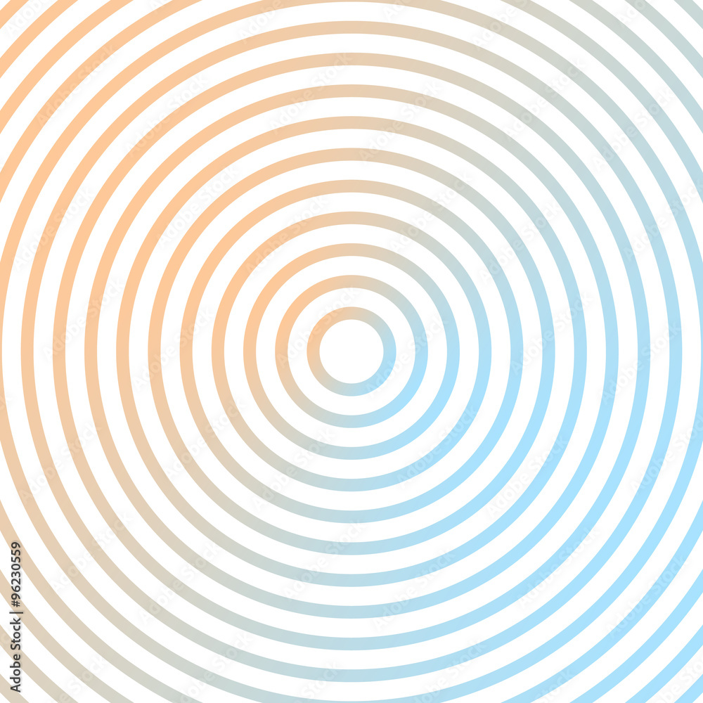 Blue and green metallic background design with concentric circles Blue and green metallic background design with concentric circles