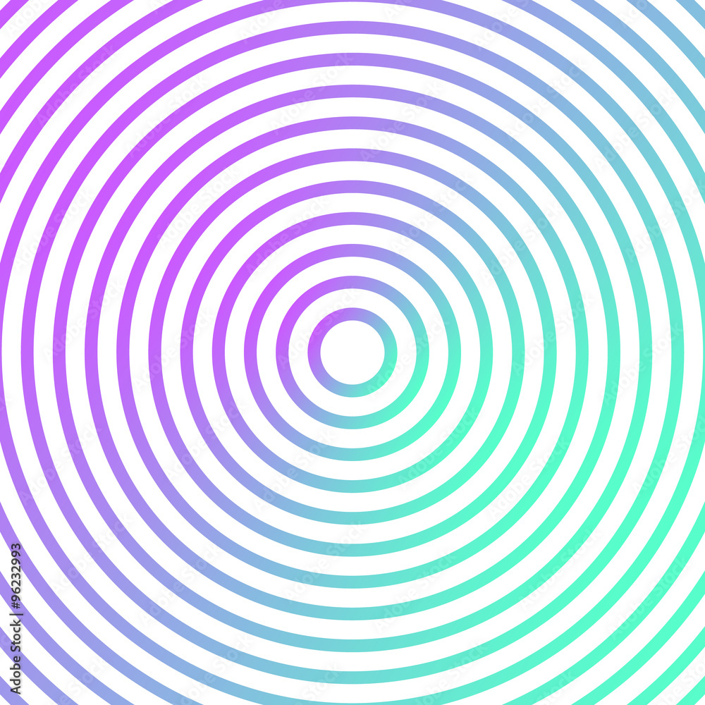 Blue and green metallic background design with concentric circles Blue and green metallic background design with concentric circles