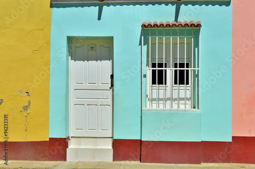 Photography Windows, doors, walls . Colorful elements of traditional houses