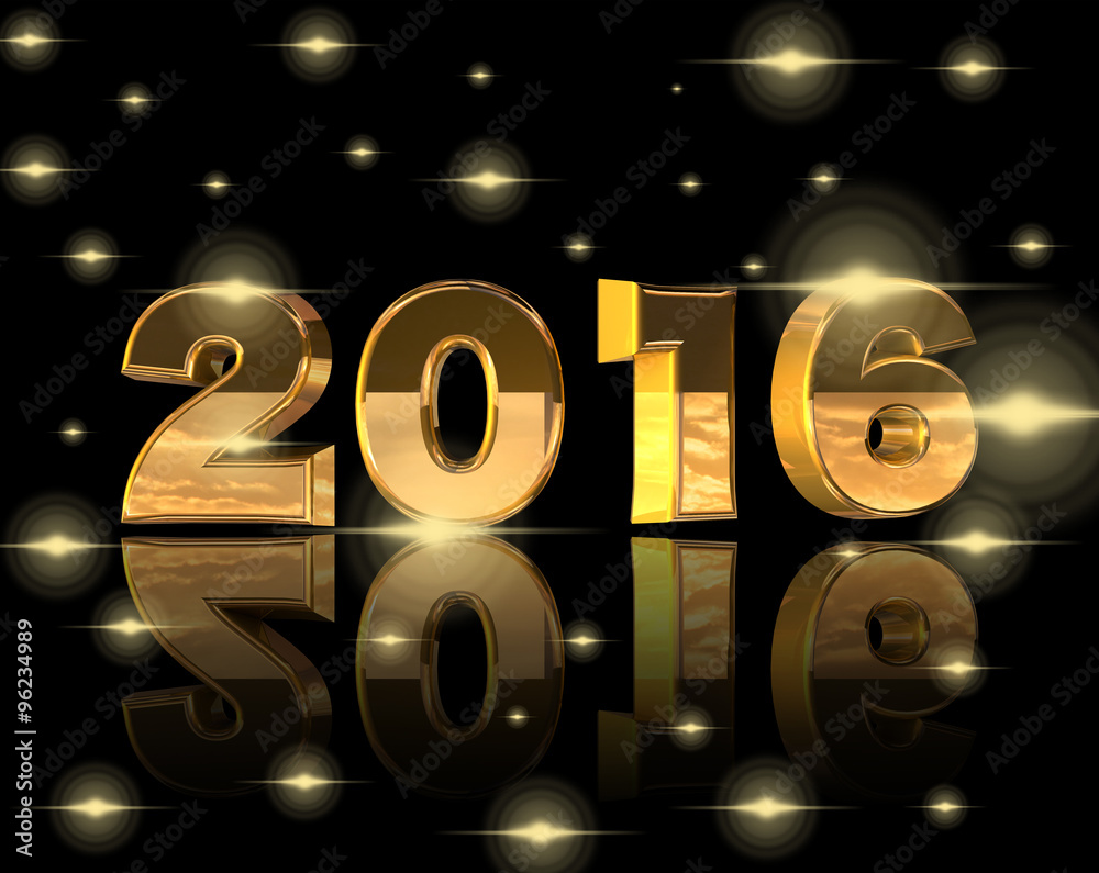 gold numerics for New Year with sparkles gold numerics for New Year with sparkles