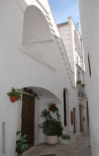 Locorotondo Street, Puglia