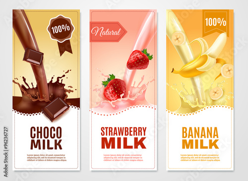Sweet Milk Banners Set 