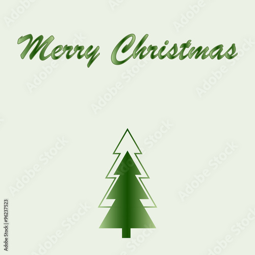 Merry Christmas - Vektor Grafik