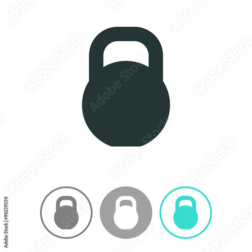 Weight vector icon.