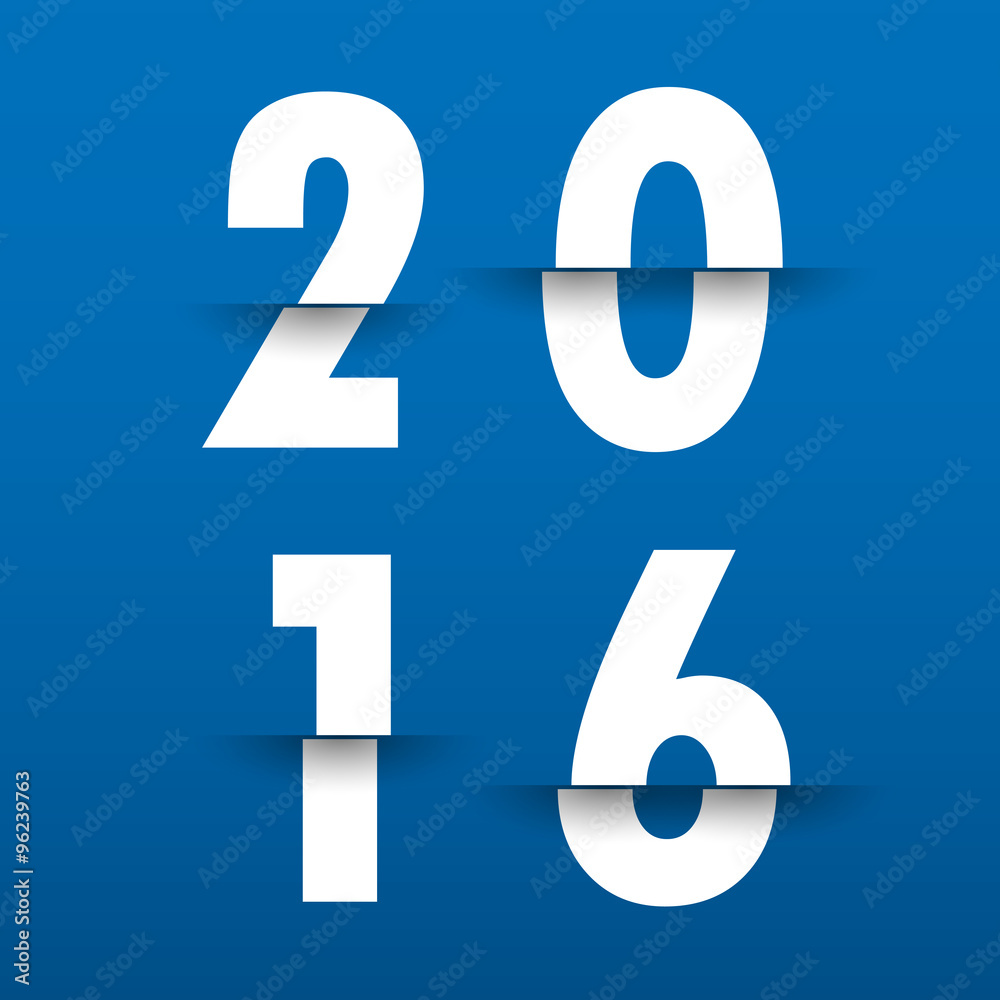 2016 Happy New Year background.vector. 2016 Happy New Year background.vector.