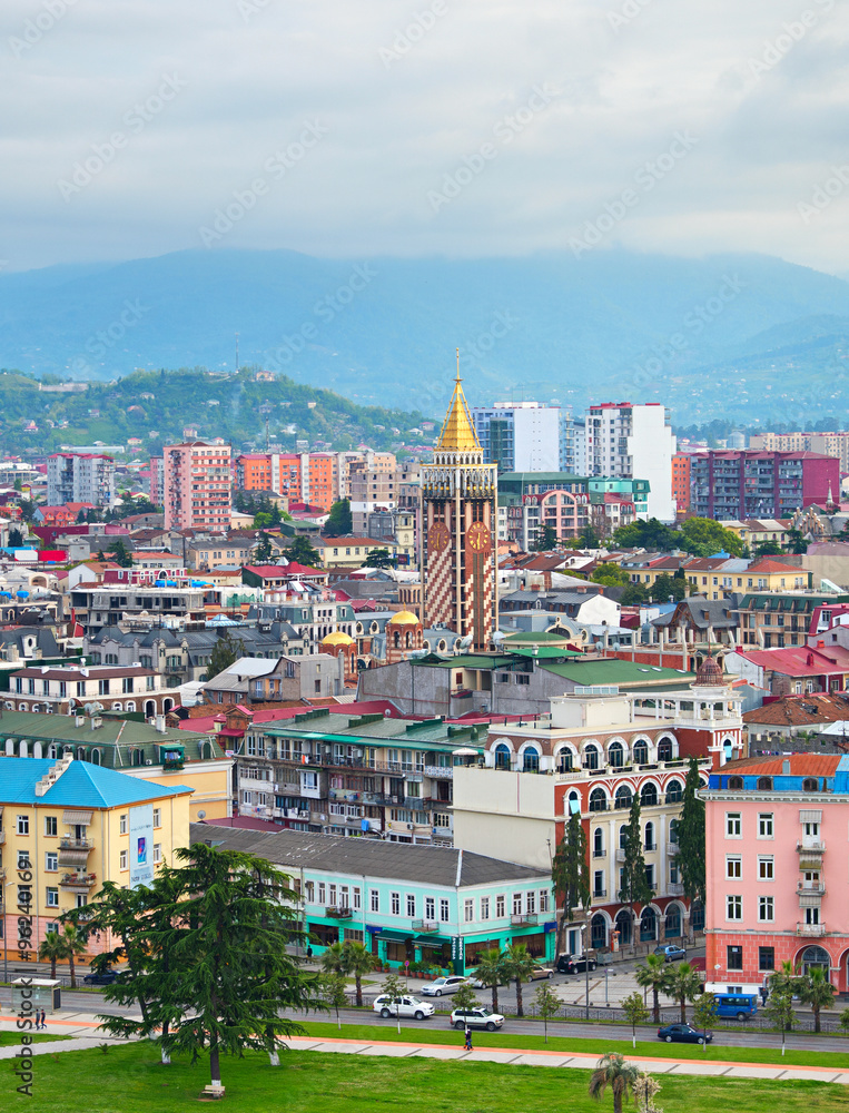 Top view of Batumi, Georgia
