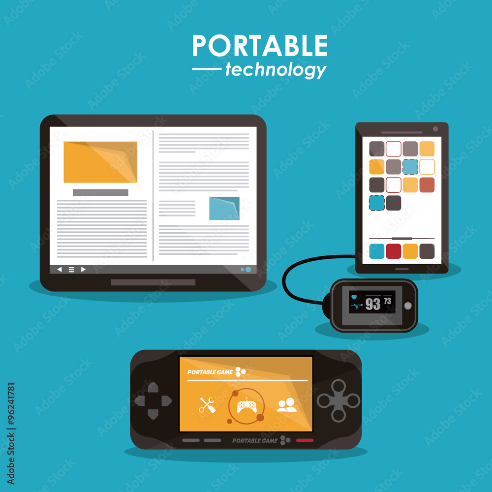 Wearable technology , Vector design Wearable technology , Vector design