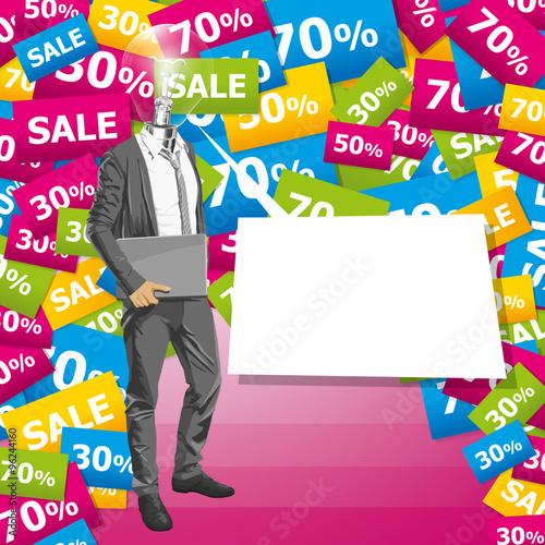 Vector Businessman In Suit