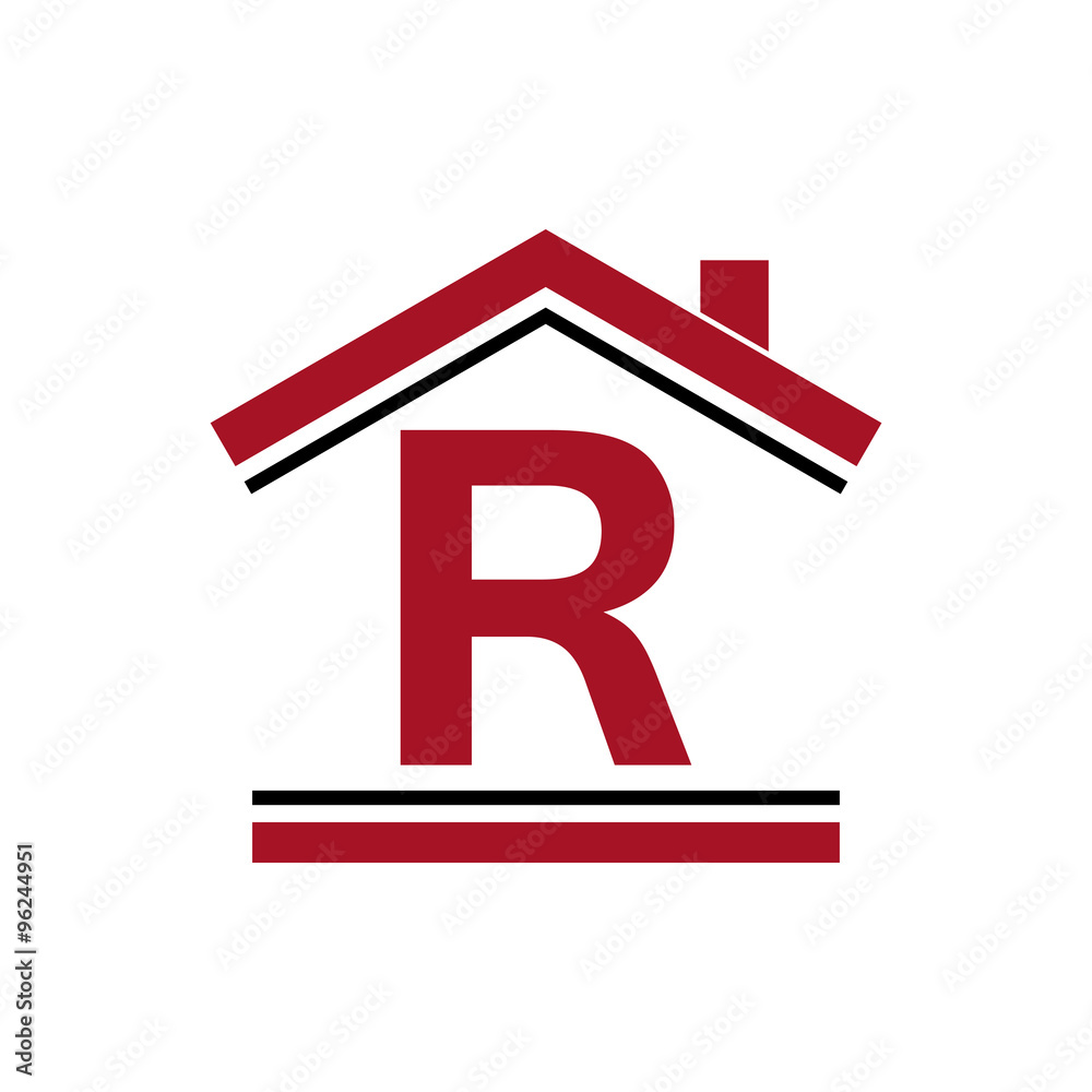 letter house real estate logo letter house real estate logo
