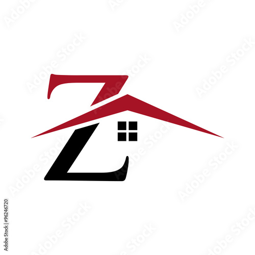 letter house real estate logo