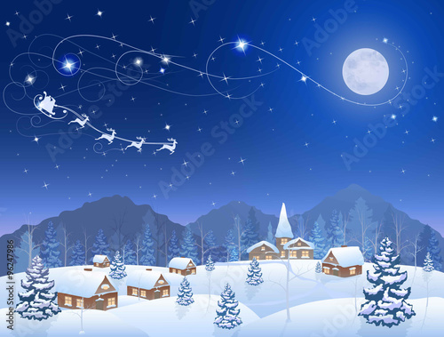 Christmas village