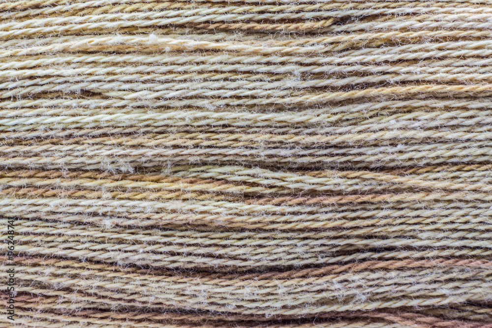 Texture macro of yarn Texture macro of yarn