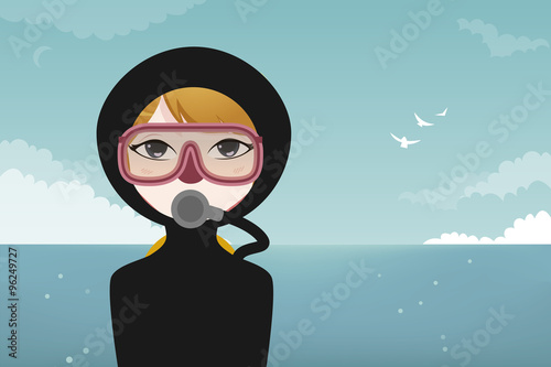 Scuba diver
