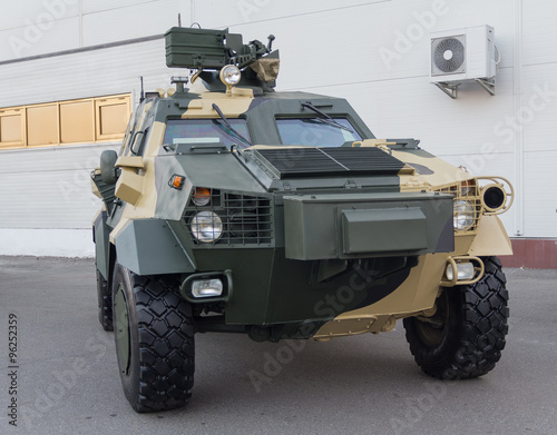 Ukrainian-made armored car Dozor-B. Army and industry