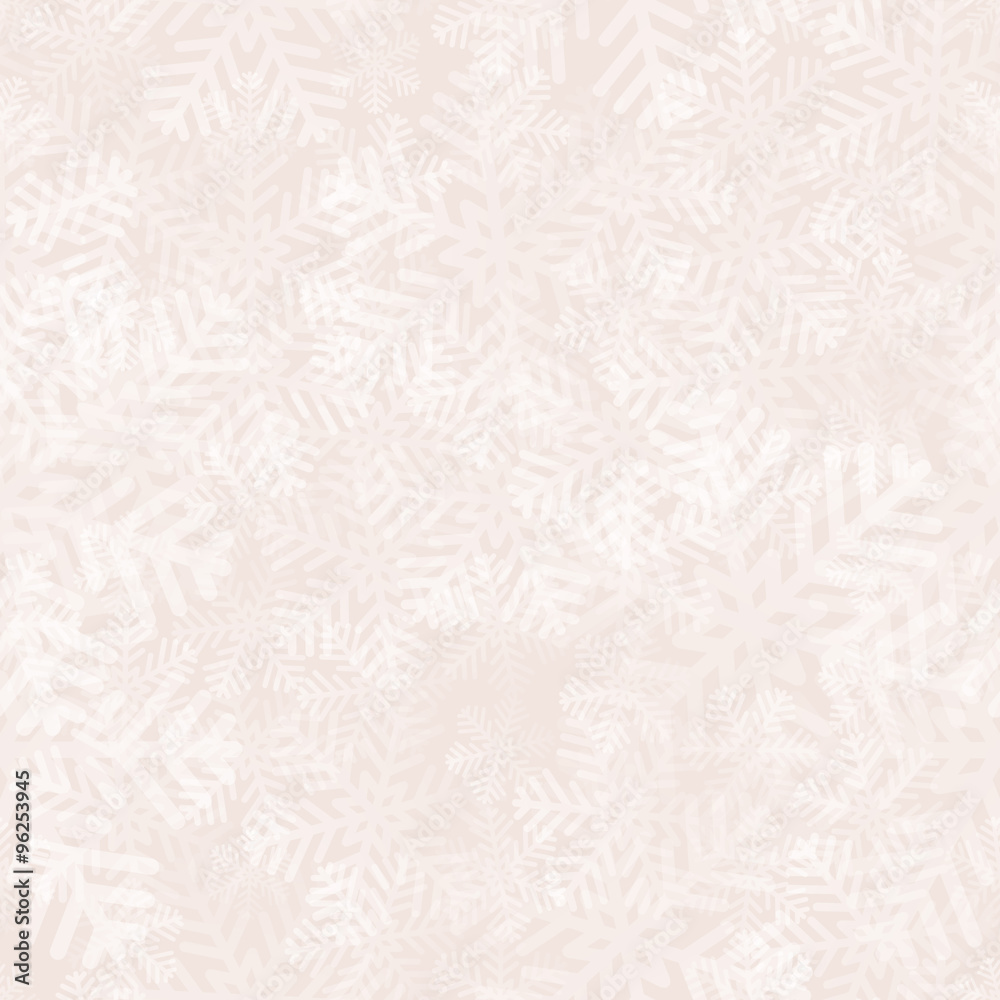 Snowflake Seamless Pattern