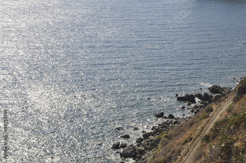 A glimpse of the sea