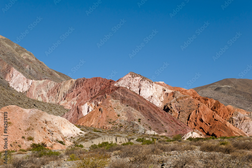 Fototapeta premium Mountain of Seven Colors - Purmamarca - Argentina