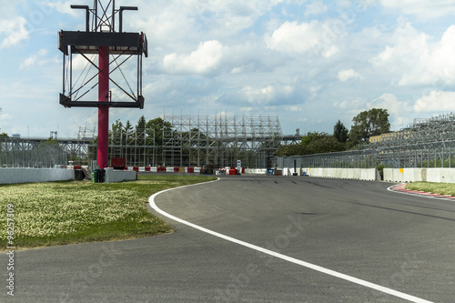 On the Grand Prix of Montreal Track