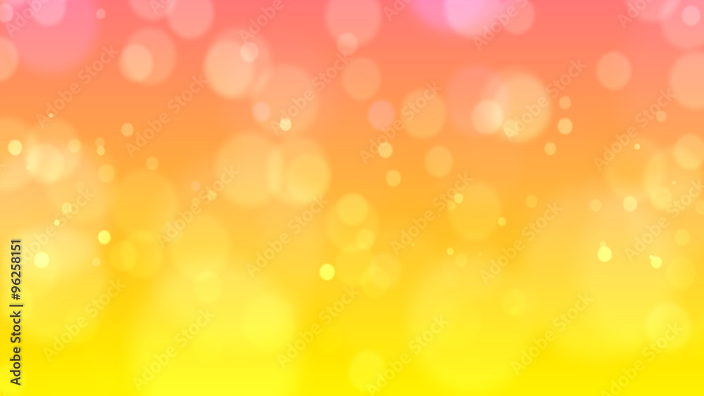 Abstract circular bokeh background