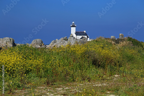 Leuchtturm Pontusval in der Bretagne, Frankreich photo