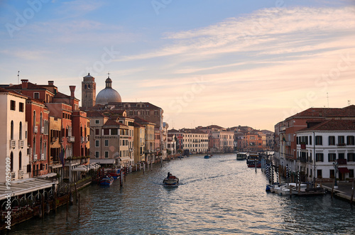 Venice Canal Grande in the morning © arvelius