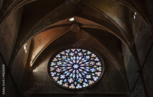 Церковь Санта Мария дель Пи. Барселона, Каталония, Испания. 