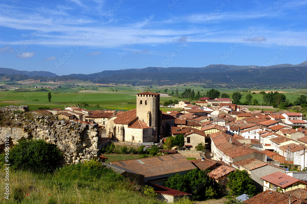 village of Santa Gadea del Cid, Burgos Province, Spain village of Santa Gadea del Cid, Burgos Province, Spain