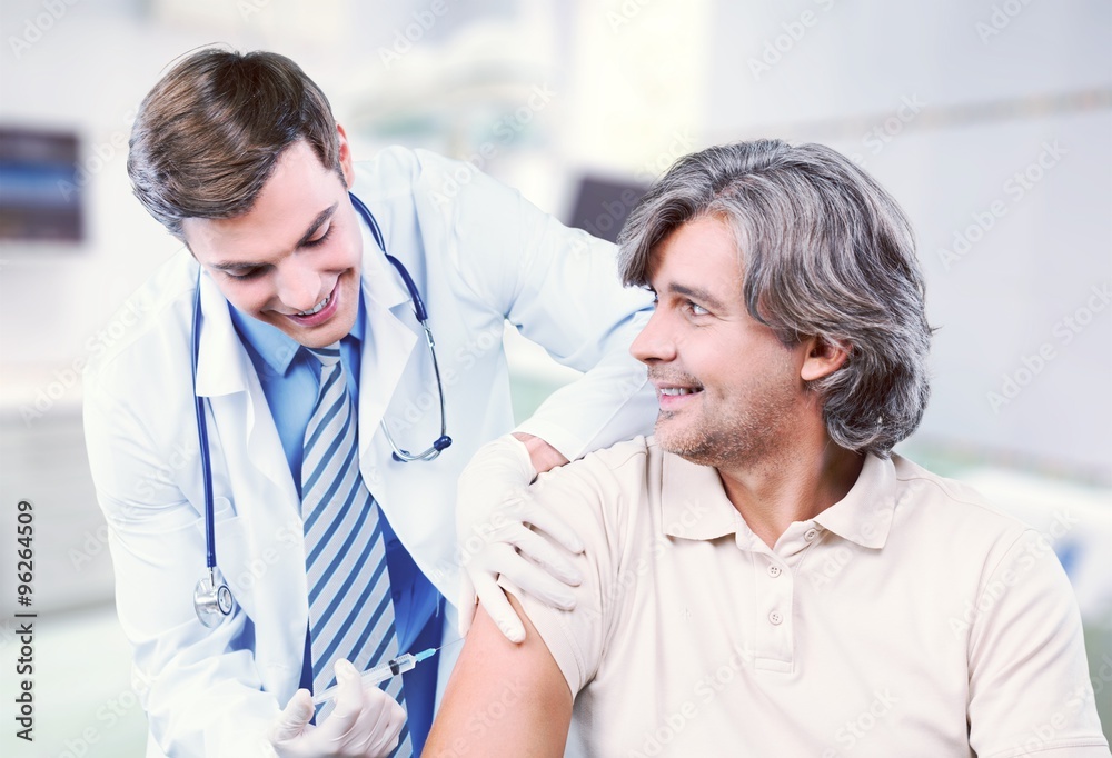 Obraz premium Injecting.