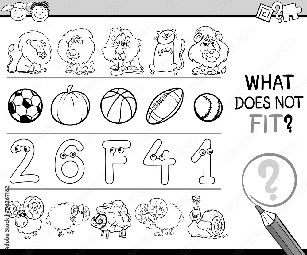 what does not fit task what does not fit task