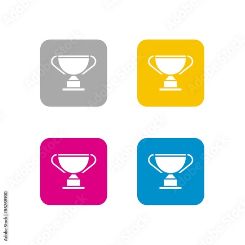Icono trofeo mod11 colores cuadro
